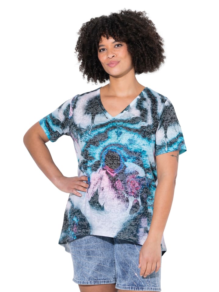Shirt in dunkelblau