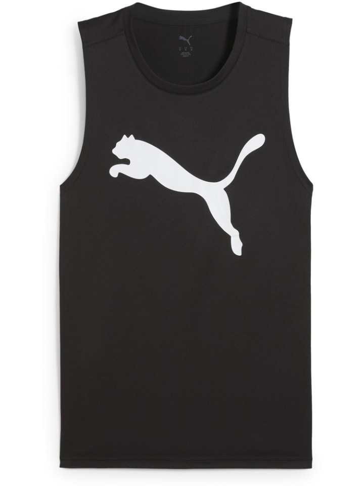 Sportshirt "Tad Essential Sleeveless Tank" in Schwarz