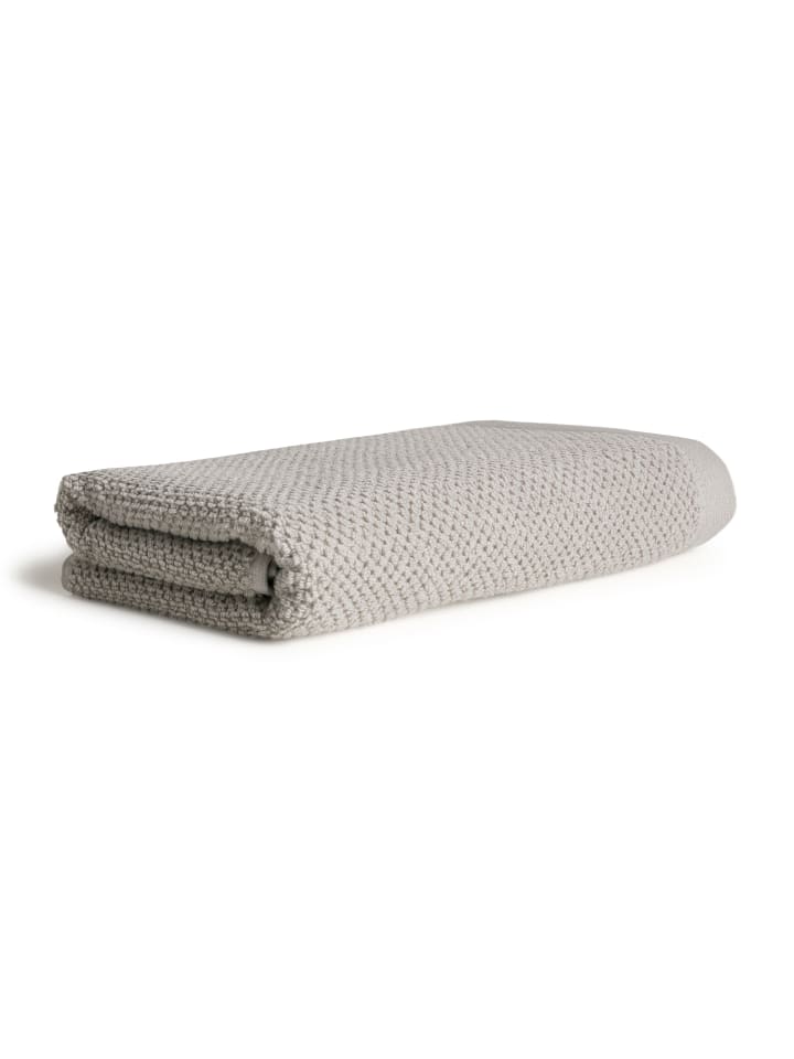 Duschtuch Bliss in silver grey