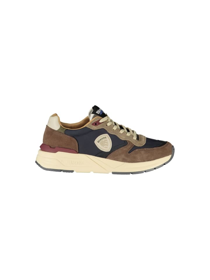 Blau Polyurethan Herren Sneaker