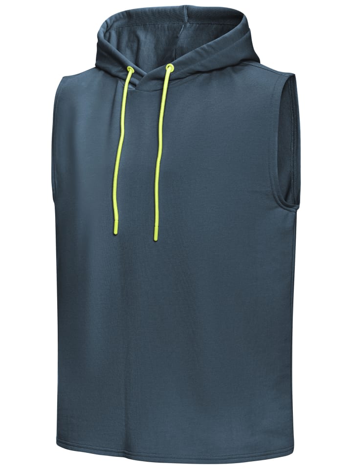 Kapuzensweatshirt in petrol