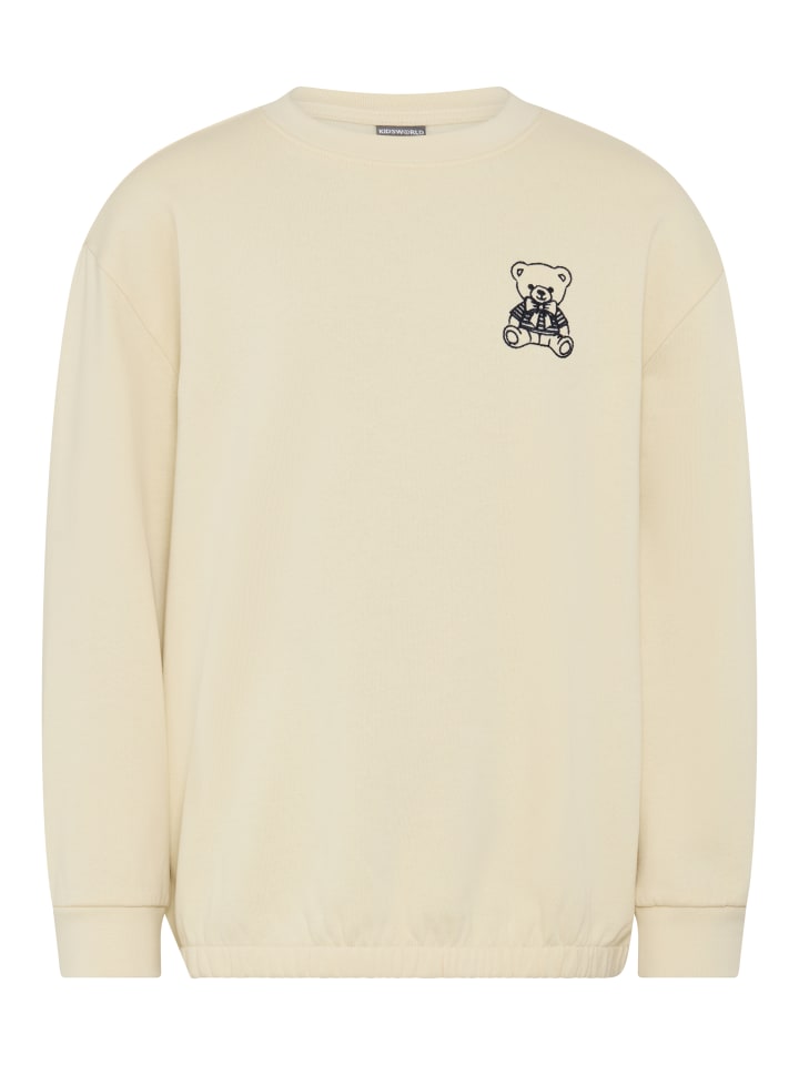 Sweatshirt in beige