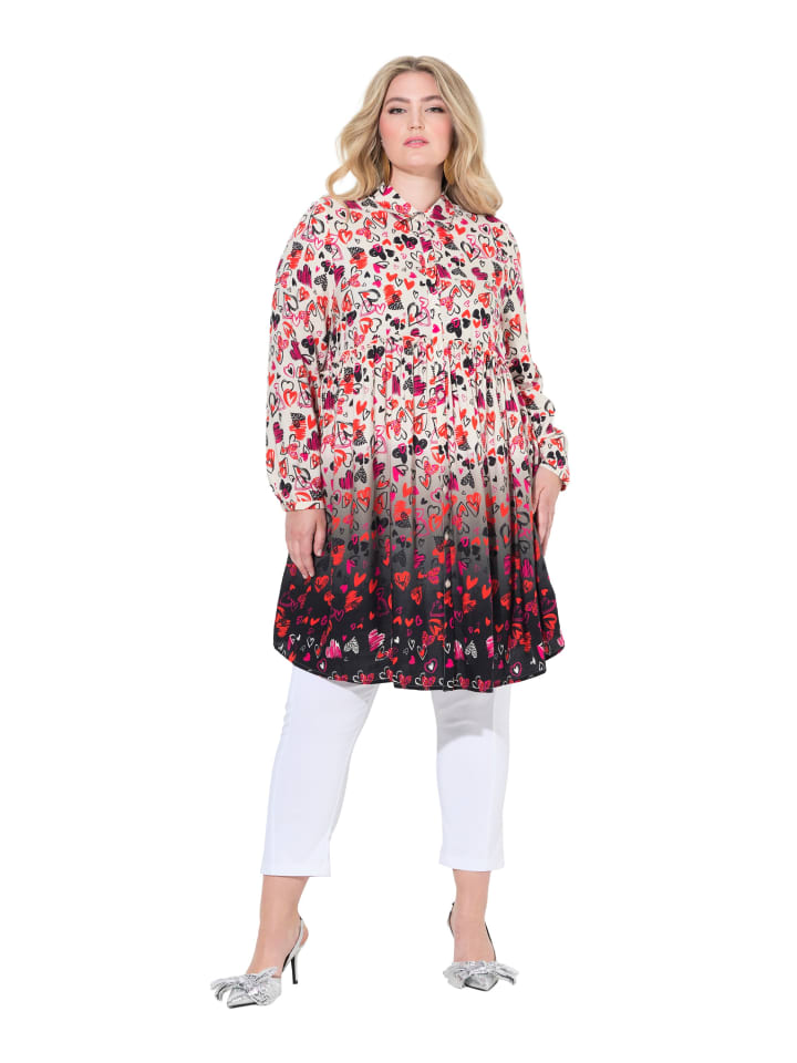 Bluse in puder