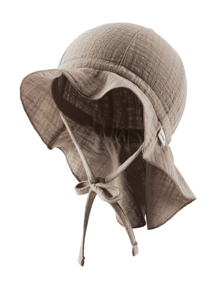 Sonnenhut uni in taupe