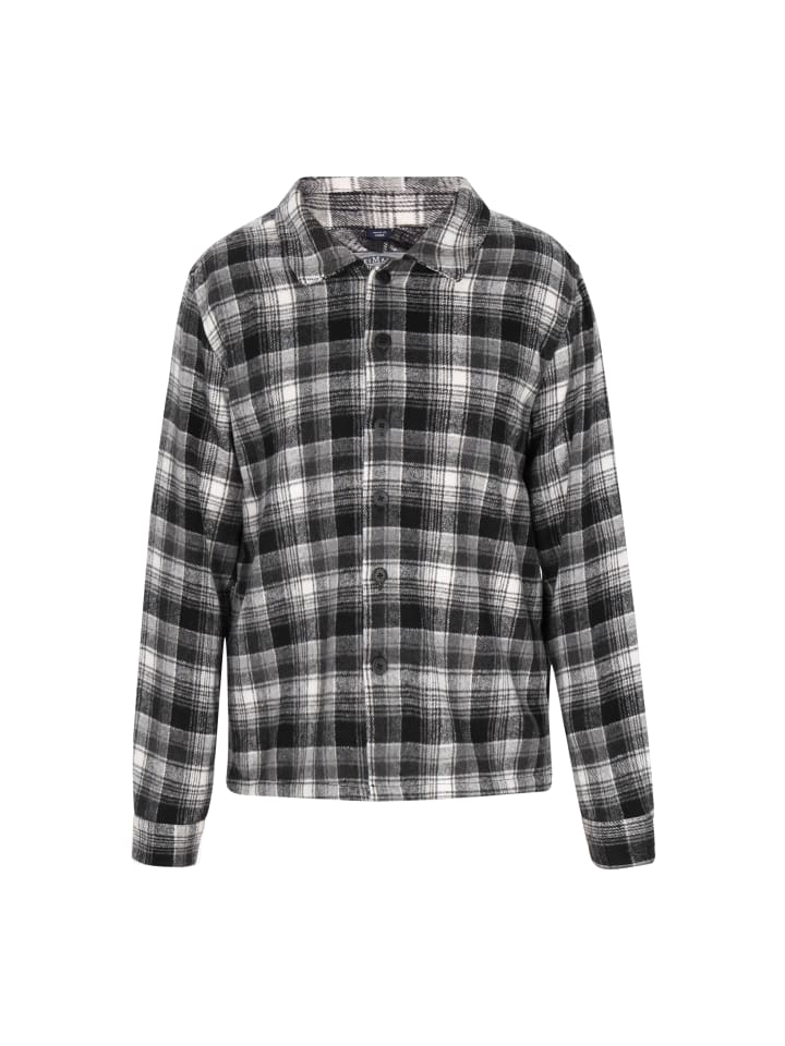 Men Shirt in black white