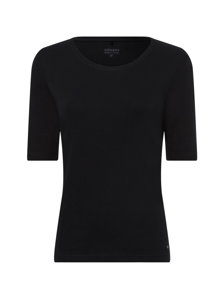 T-Shirt in schwarz