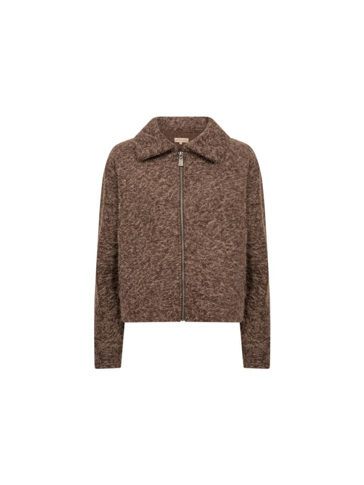 Jacke in CHOCOLATE PLUM MELANGE