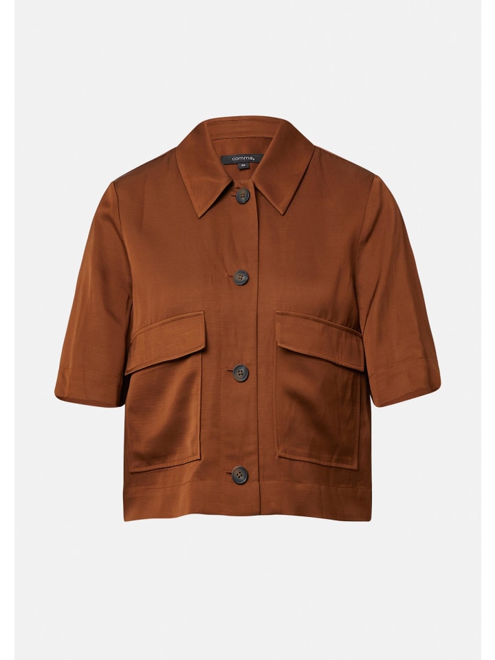 Indoor-Jacke in 8757_zimt