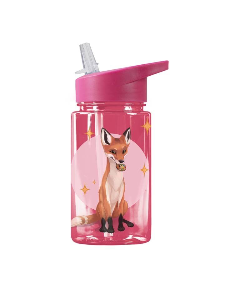 Die Schule der Magischen Tiere Trinkflasche 400 ml | Beerenrot in Rot