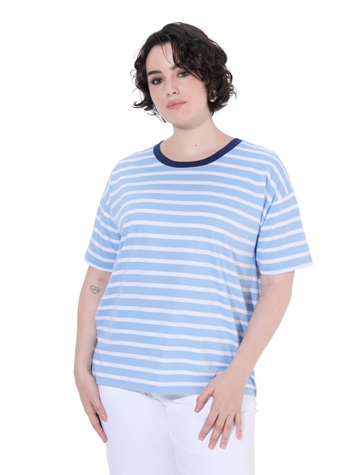 Shirt in zartblau