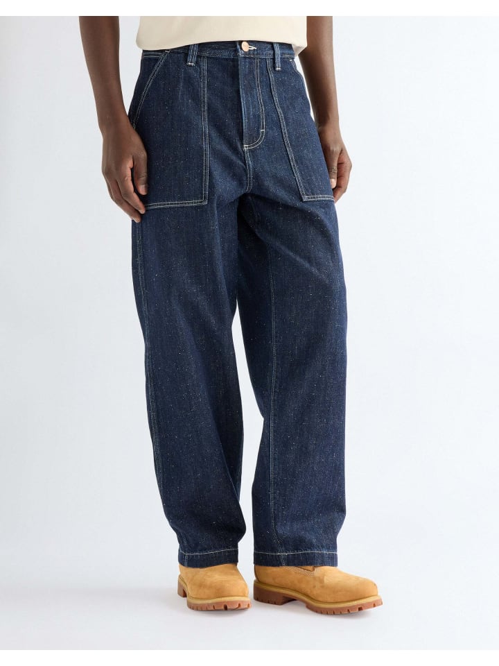 Hose Work in Indigo Nep