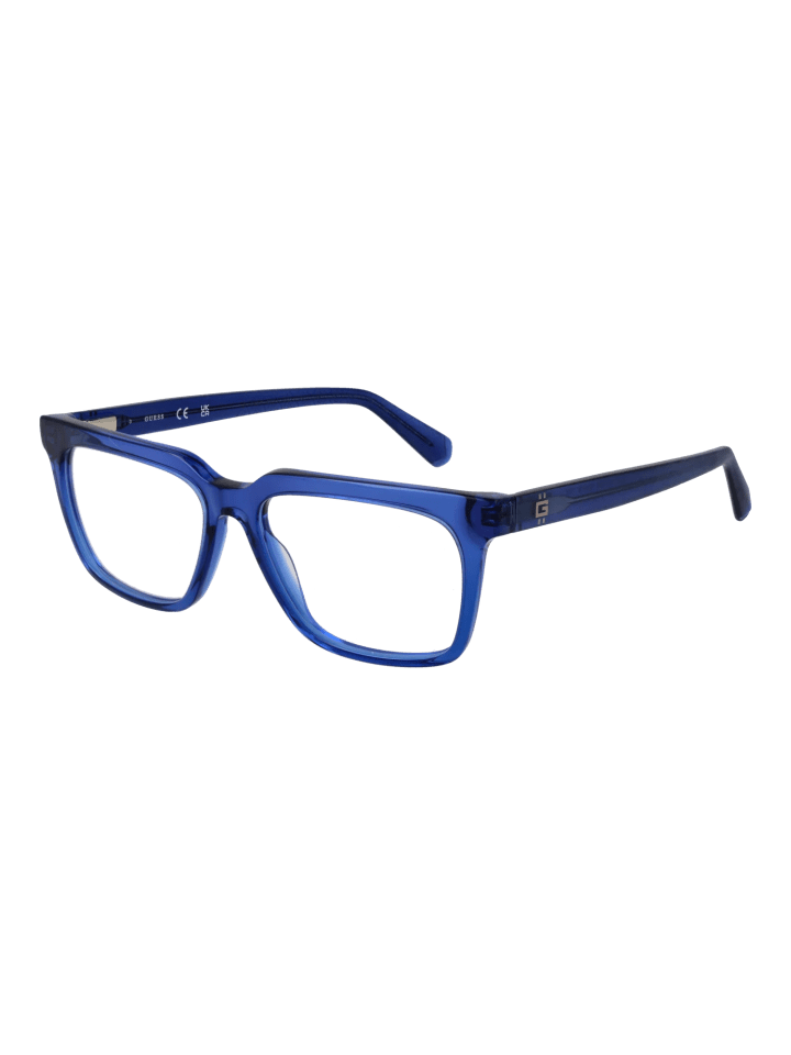 Herren Optische Fassungen Rechteck Blau