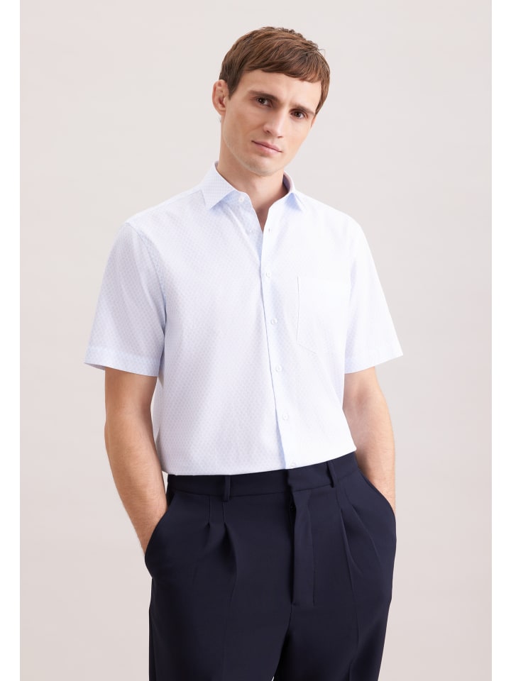 Business Hemd Regular in Hellblau