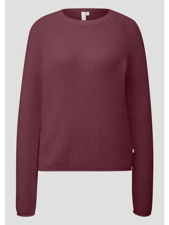 Strickpullover in 39W0_bordeaux
