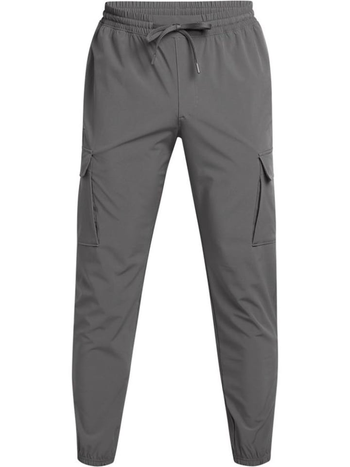 Cargohose "Ua Vibe Woven Cargo Pants" in Grau