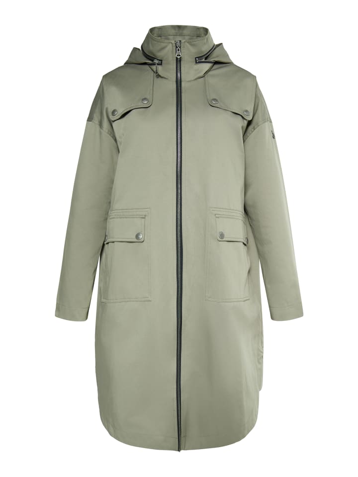 Damen Parka in Oliv
