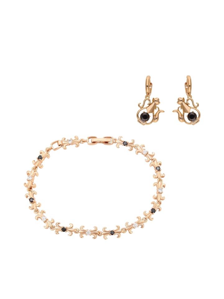 Women Jewelry Set in gold