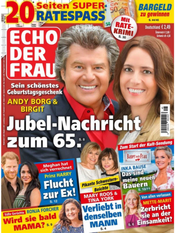 Gutschein: 52 Ausgaben ECHO DER FRAU