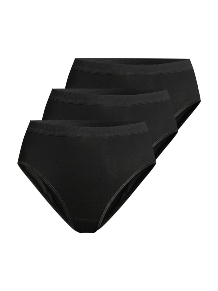 Taillen Slip Modal in Schwarz
