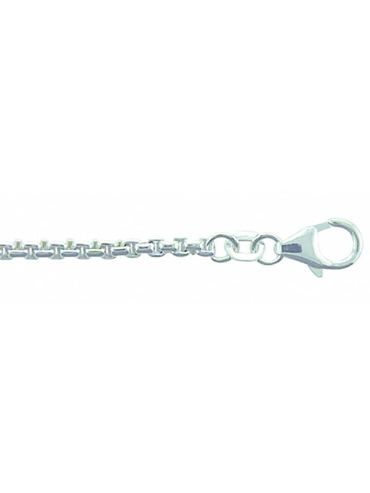 Damen 925 Silber Halskette 45 cm Ø 2,7 mm in silber