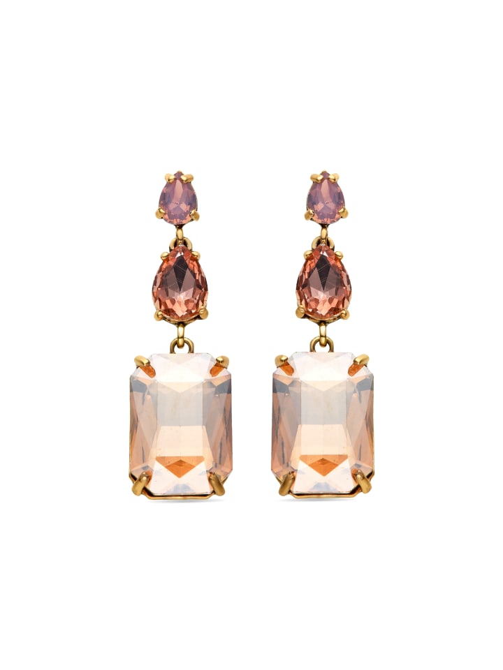 Ohrringe Kiop mit 18 Karat Gelbgold-Finish – KIOP