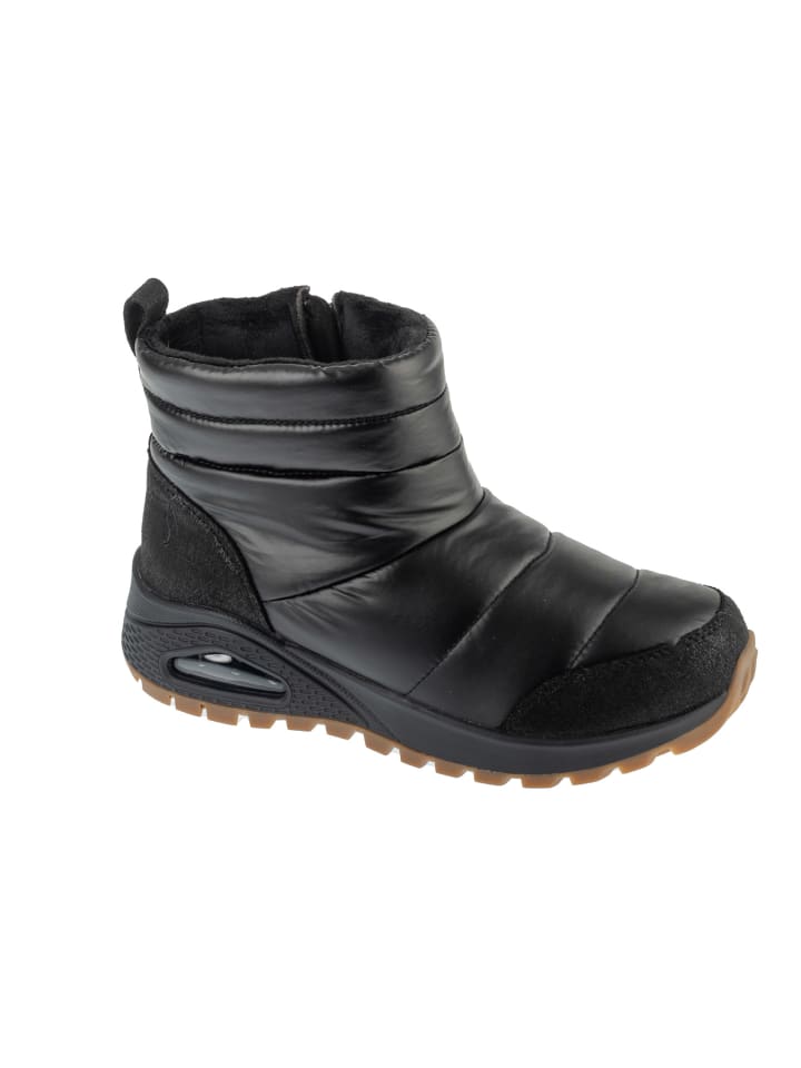Skechers Uno Rugged - Puffer in Schwarz