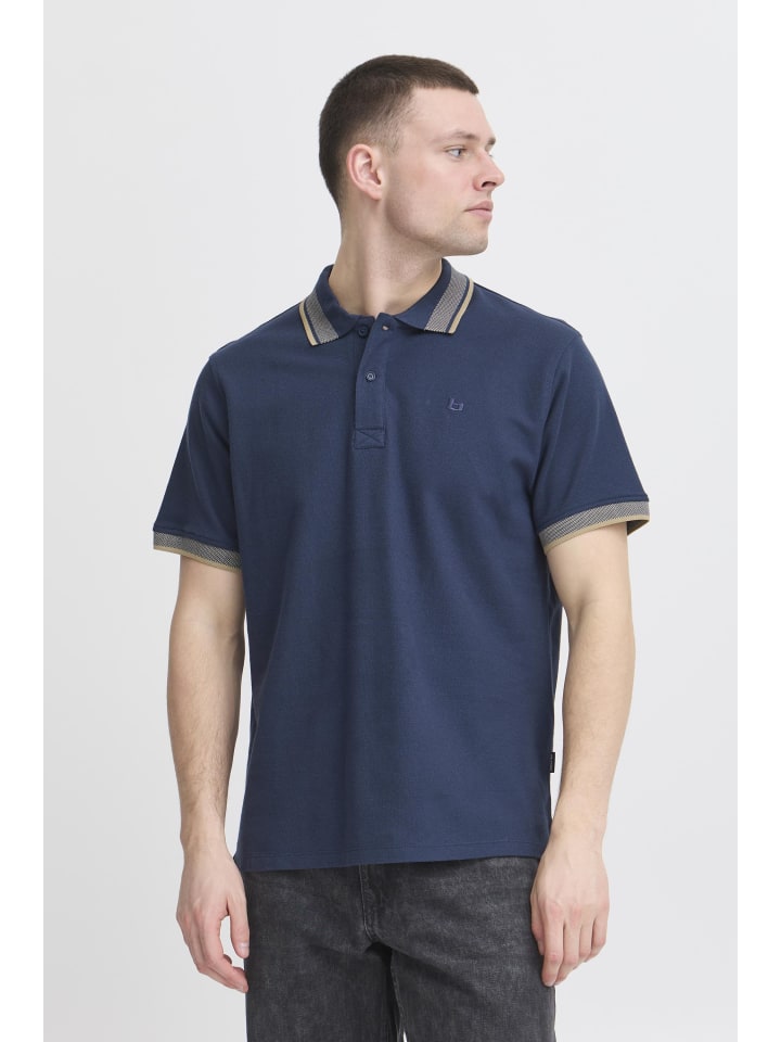 Poloshirt BHElmo in Blau