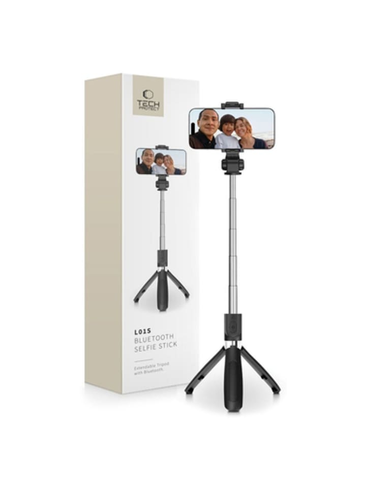 Tech Protect L01S Bluetooth Selfie Stick mit Stativ bis 70