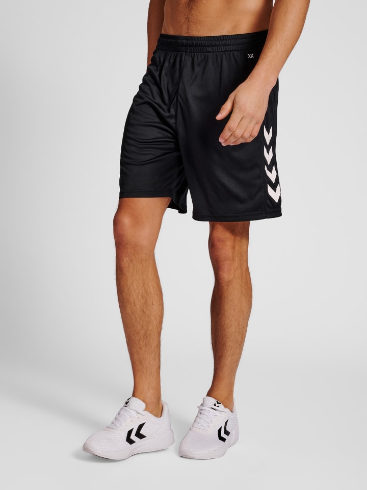Verstellbare Taille Kurze Hose Hmlcore Erwachsene in BLACK