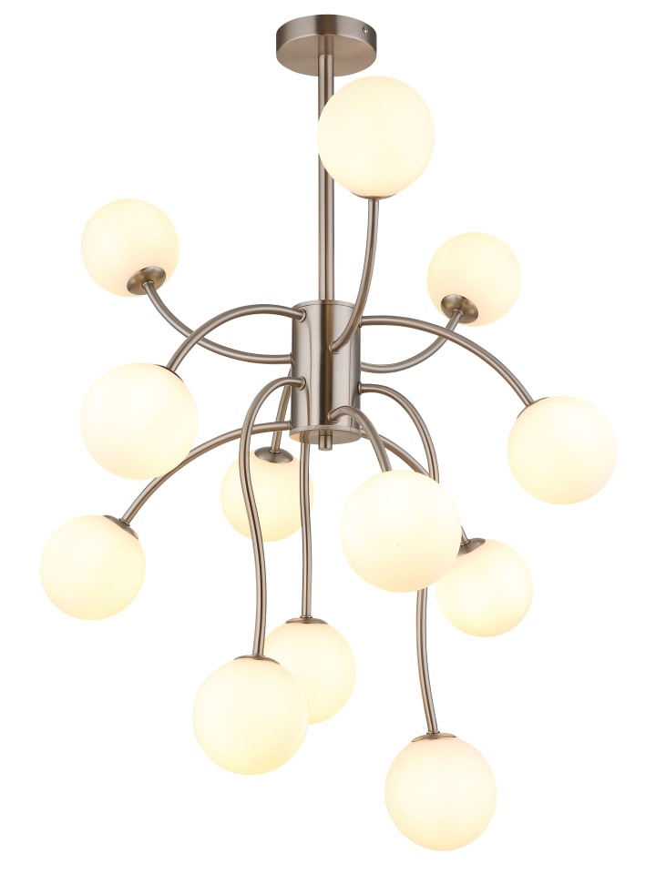 Deckenleuchte "RIHA" in silver