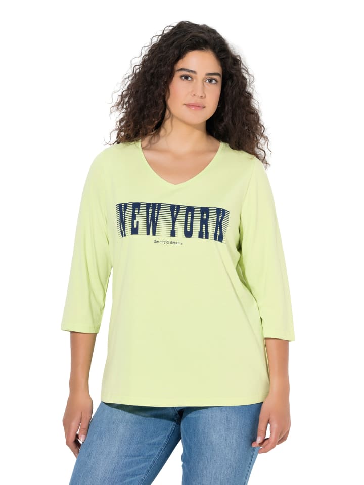 Shirt in limettengrün
