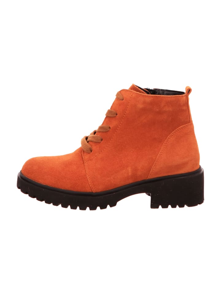 Komfort Stiefeletten in Orange