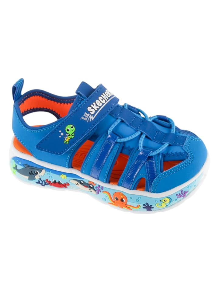 Skechers Play Scene Splash in Blau
