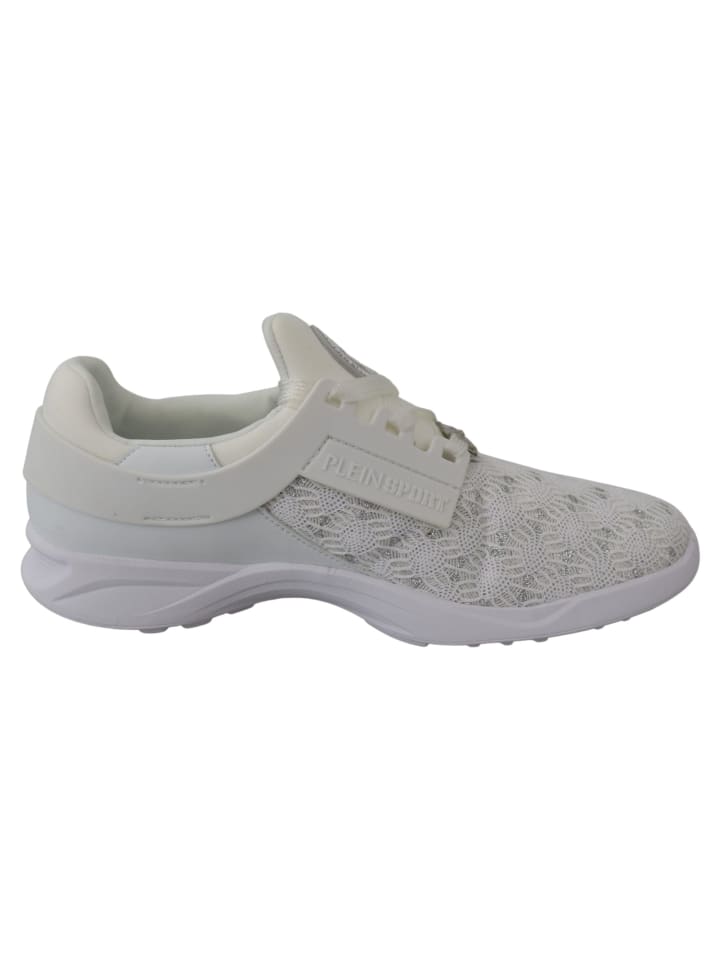 Weiß Polyester Runner Beth Sneaker Schuhe