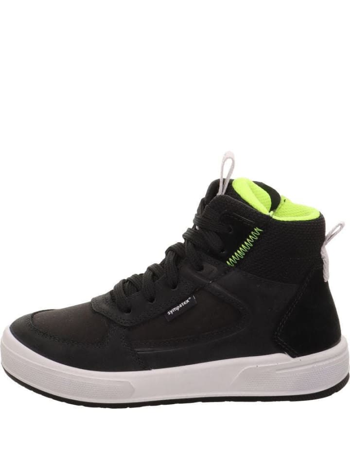 Stiefelette in schwarz