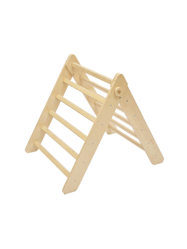 Kletterdreieck "Pikler" in Unlackiert 66 x 76 x 66 cm