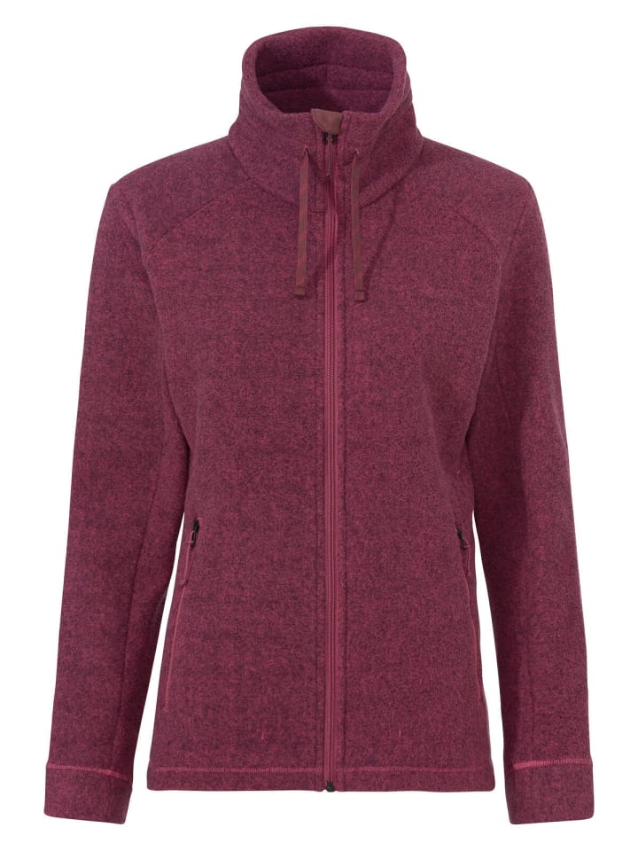 Fleecejacke in lila