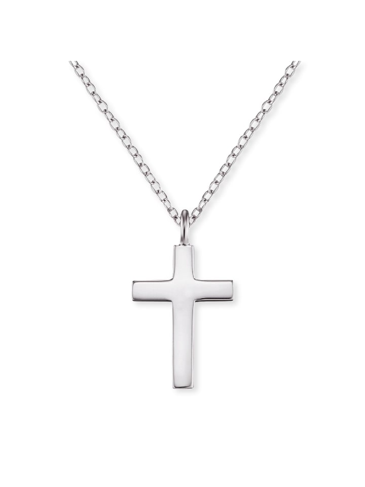 925 Sterling Silber rhodiniert Halskette 38+4cm