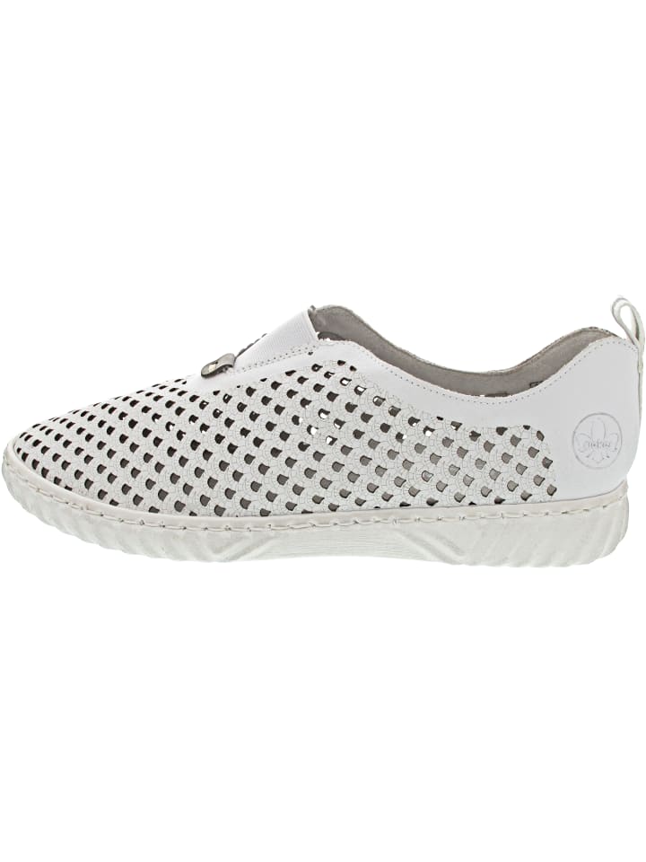 Slipper in weiß