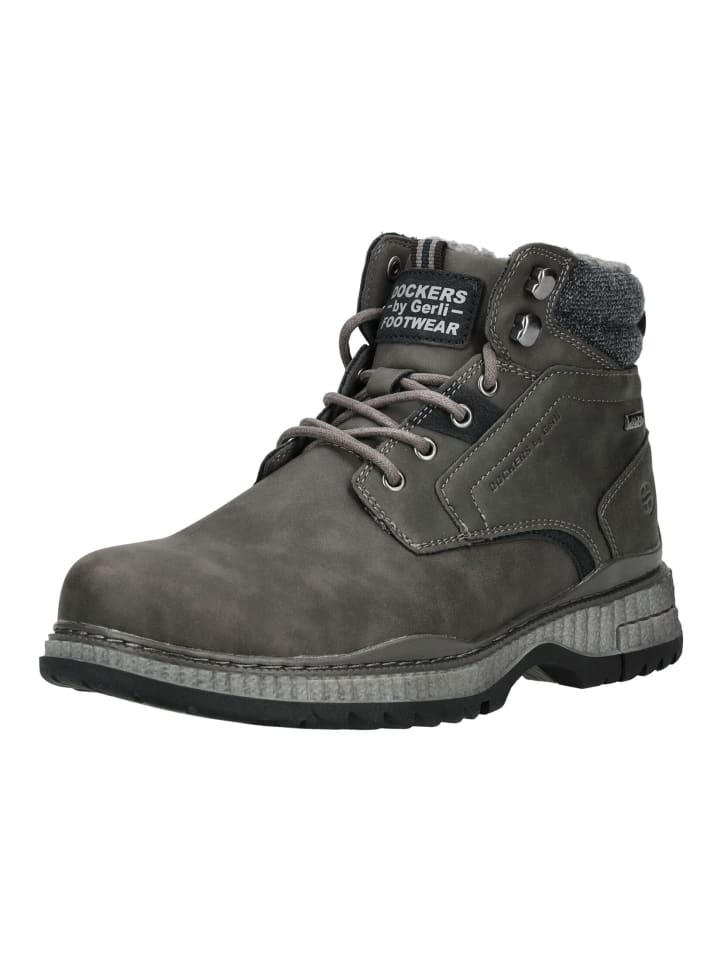 Stiefelette Dunkelgrau