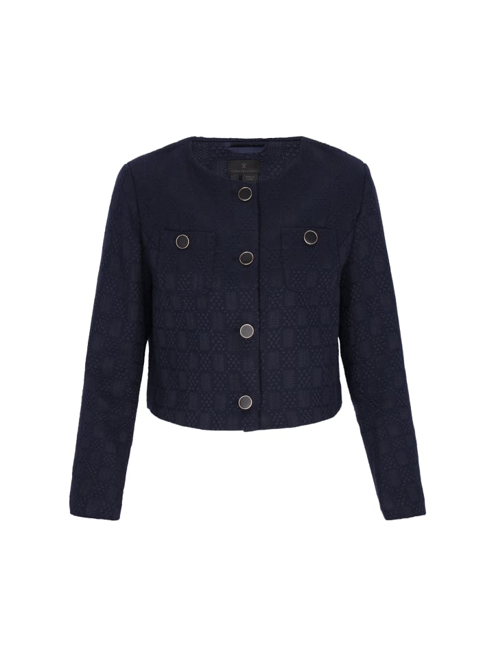 Women Blazer in navy check