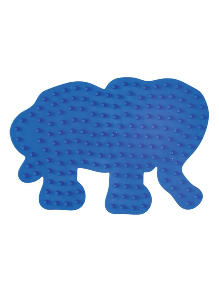 Midi-Stiftplatte kl. Elefant, blau - ab 5 Jahren