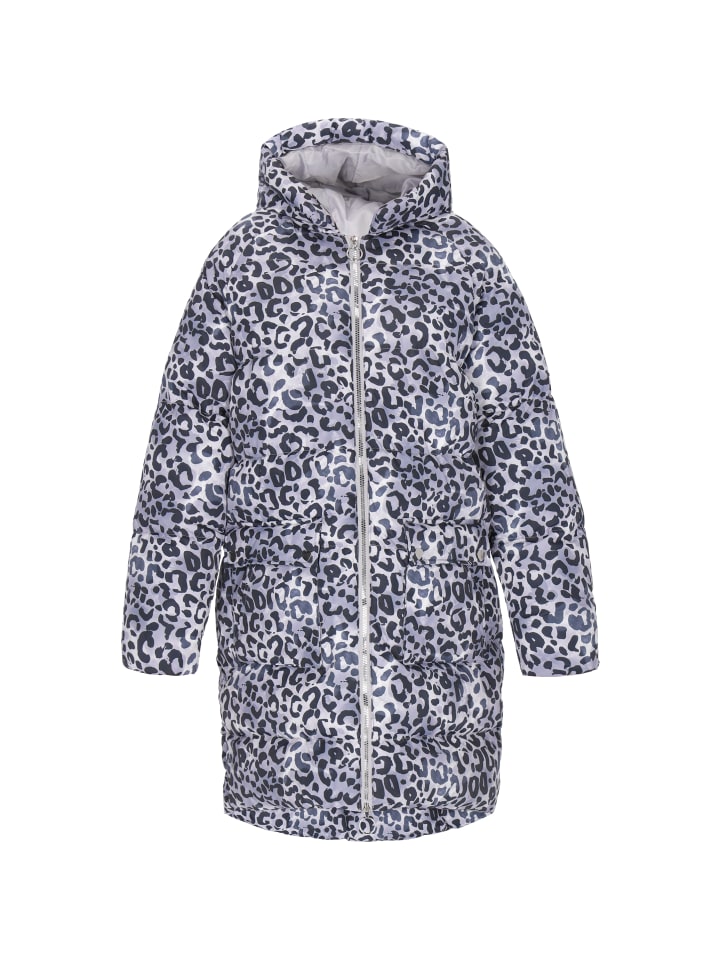 Women Coat in grey multicolor