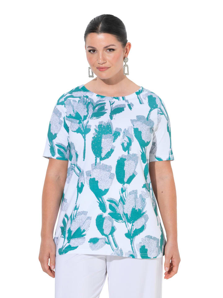 Shirt in cyan