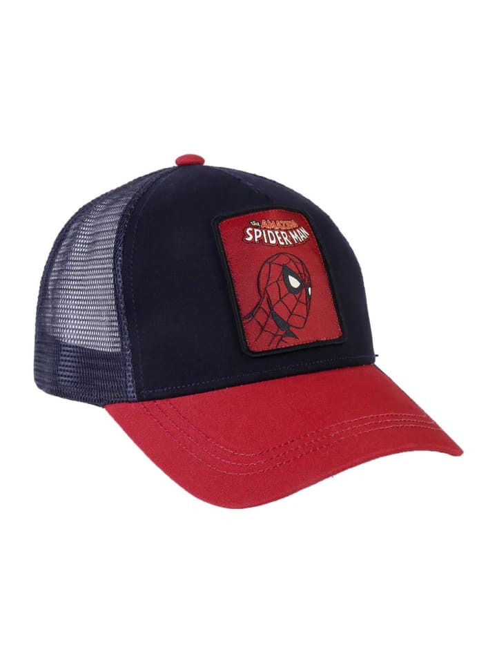 Spiderman Sommer Cap Baseball Mütze mit Print & UV-Schutz in Mehrfarbig