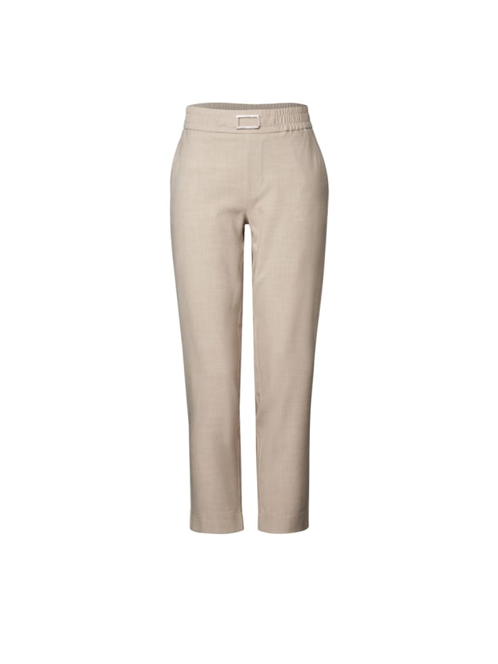 Hose in sheer beige mel.
