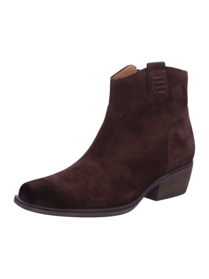 Damen Stiefel/Boots ungefüttert Schnürstiefeletten G in Braun