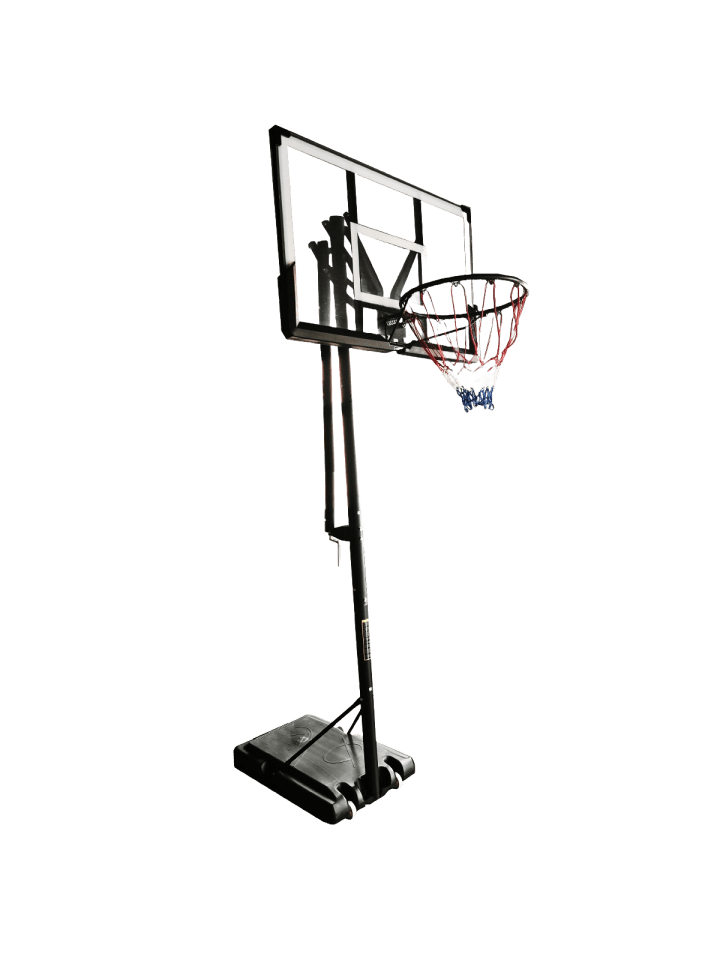 Basketballkorb Premium in Schwarz 2,3-3,05m