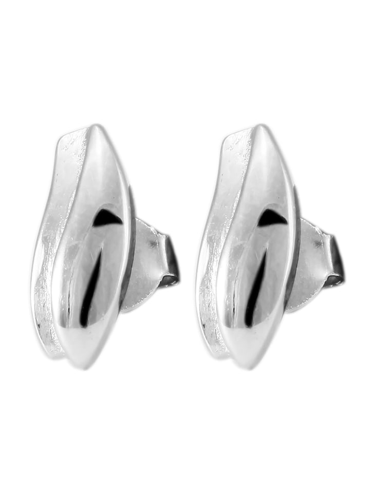 Damen Ohrringe – Ohrstecker aus 925 Silber in silber