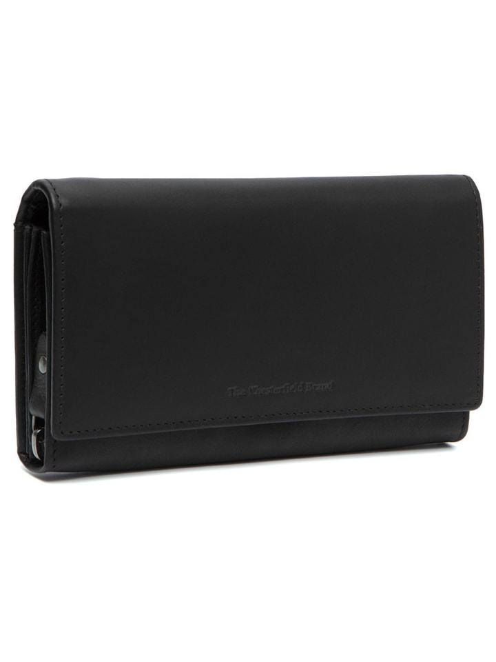 Mirthe Geldbörse RFID Schutz Leder 18 cm black
